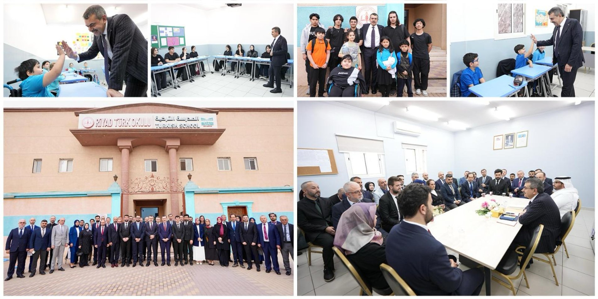 MINISTER TEKİN VISITS THE TURKISH INTERNATIONAL SCHOOL IN SAUDI ARABIA